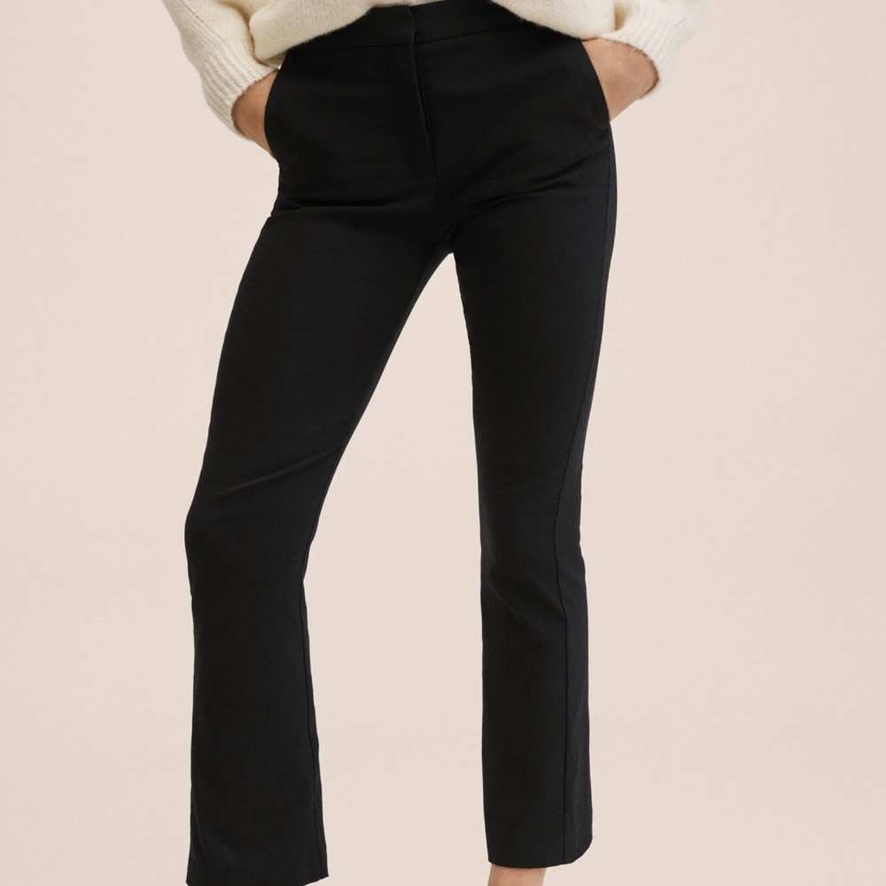 Mango Flare Crop Pant
